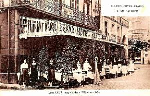 2266- Alger - Rue Arago - Boulevard Carnot - Grand Hotel-Restaurant Arago